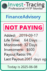 Monitored by Invest-Tracing.com HYIP Monitor-Invest-Tracing.com