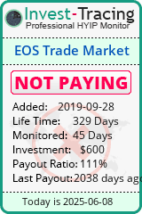 Monitored by Invest-Tracing.com HYIP Monitor-Invest-Tracing.com