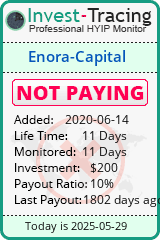 Monitored by Invest-Tracing.com HYIP Monitor-Invest-Tracing.com