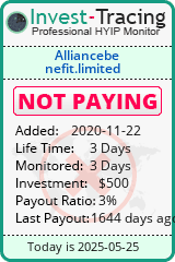 Monitored by Invest-Tracing.com HYIP Monitor-Invest-Tracing.com
