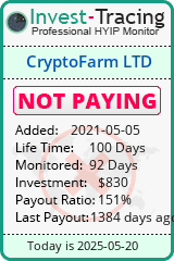 Monitored by Invest-Tracing.com HYIP Monitor-Invest-Tracing.com