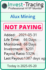 Monitored by Invest-Tracing.com HYIP Monitor-Invest-Tracing.com