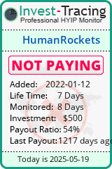 Monitored by Invest-Tracing.com HYIP Monitor-Invest-Tracing.com