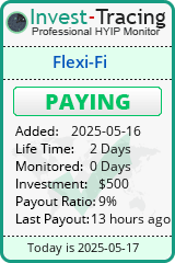 Monitored by Invest-Tracing.com HYIP Monitor-Invest-Tracing.com