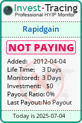 Monitored by Invest-Tracing.com HYIP Monitor-Invest-Tracing.com