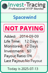 Monitored by Invest-Tracing.com HYIP Monitor-Invest-Tracing.com
