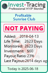 Monitored by Invest-Tracing.com HYIP Monitor-Invest-Tracing.com