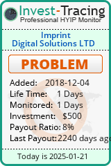 HYIP Monitor-Invest-Tracing.com