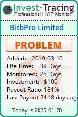 HYIP Monitor-Invest-Tracing.com