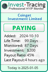 HYIP Monitor-Invest-Tracing.com