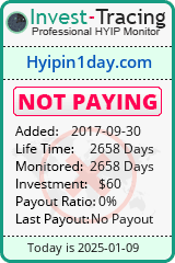 HYIP Monitor-Invest-Tracing.com