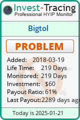 HYIP Monitor-Invest-Tracing.com